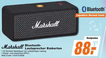 K+B Expert Marshall bluetooth Lautsprecher Emberton Angebot