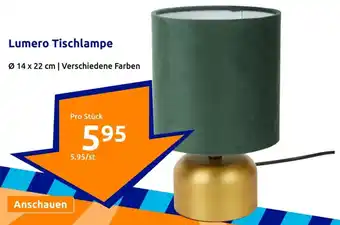 Action Lumero Tischlampe Angebot