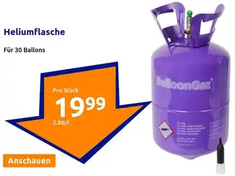 Action Heliumflasche Für 30 Ballons Angebot