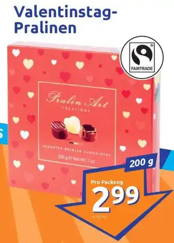 Action Valentinstag Pralinen 200 g Angebot