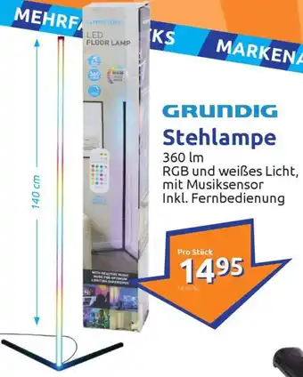 Action GRUNDIG Stehlampe Angebot