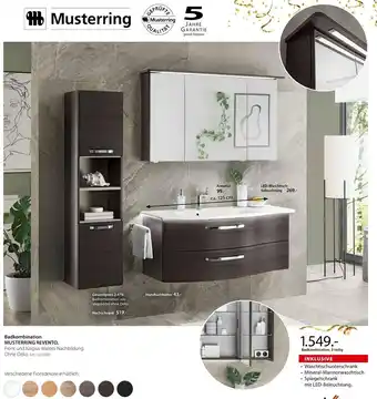 Zurbrüggen Musterring badkombination revento Angebot