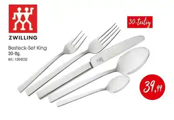 Zurbrüggen Zwilling besteck-set king Angebot