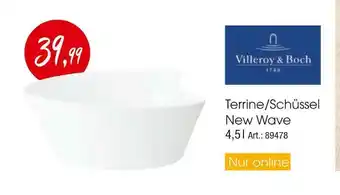 Zurbrüggen Villeroy & boch terrine/schüssel new wave Angebot