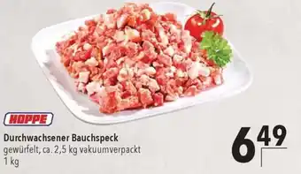 CITTI Markt HOPPE Durchwachsener Bauchspeck 1 kg Angebot