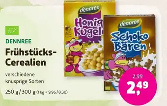 Denns BioMarkt DENNREE Frühstücks- Cerealien 250 g/ 300 g Angebot