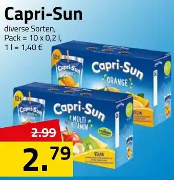 Logo Getränkemarkt Capri Sun 10x0,2L Angebot