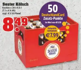 trinkgut Sester Kölsch 20x0,5L Angebot