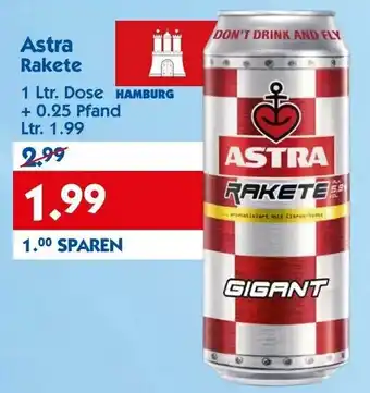 Hol'ab Getränkemarkt Astra Rakete 1L Angebot