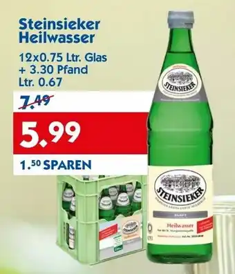Hol'ab Getränkemarkt Steinsieker Heilwasser 12x0,75L Angebot