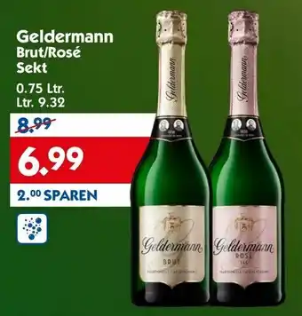 Hol'ab Getränkemarkt Geldermann Brut oder Rosé Sekt 0,75L Angebot