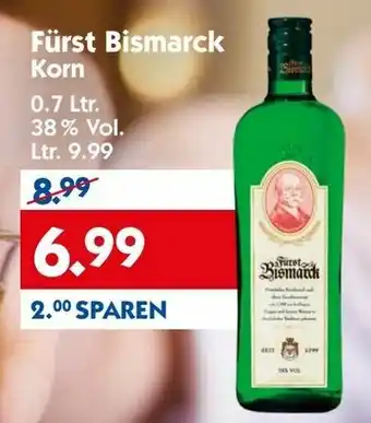 Hol'ab Getränkemarkt Fürst Bismarck Korn 0,7L Angebot