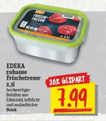 NP Discount Edeka zuhause Frischetresor 2,3L Angebot