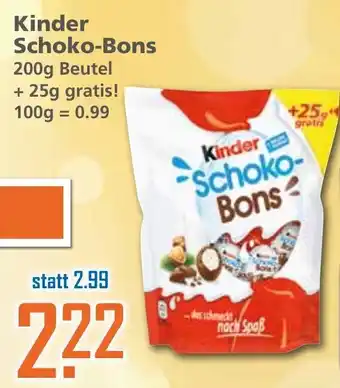 Klaas und Kock Kinder Schoko Bons 200g Beutel Angebot