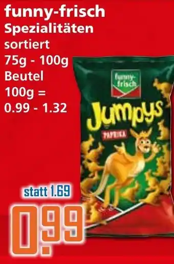 Klaas und Kock Funny Frisch Spezialitäten 75-100g Beutel Angebot