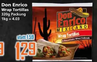 Klaas und Kock Don Enrico Wrap Tortillas 320g Angebot