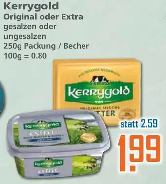 Klaas und Kock Kerrygold Original oder Extra 250g Angebot