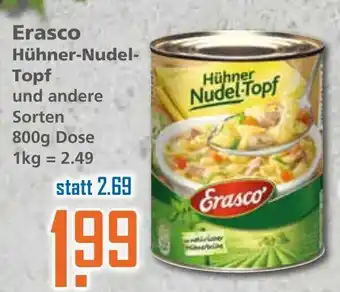 Klaas und Kock Erasco Hühner Nudel Topf 800g Angebot