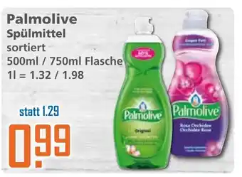 Klaas und Kock Palmolive Spülmittel 750/500ml Angebot