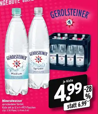 Wasgau Mineralwasser 12z1L Angebot