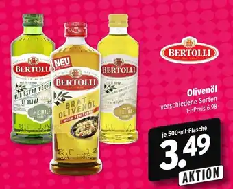 Wasgau Bertolli Olivenöl 500ml Angebot