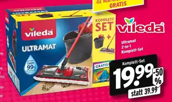 Wasgau Vileda Ultramat 2in1 Komplett Set Angebot