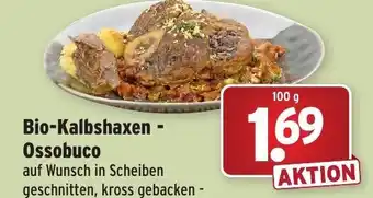 Wasgau Bio Kalbshaxen Ossobuco 100g Angebot