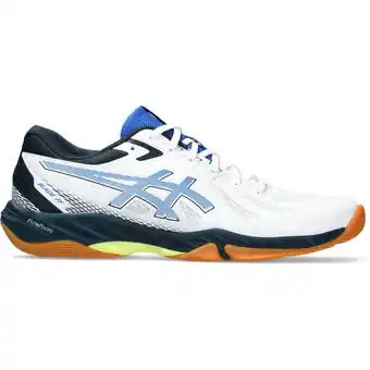 Intersport ASICS Herren Netballschuhe BLADE FF WHITE/ILLUSION BLUE 48 Angebot