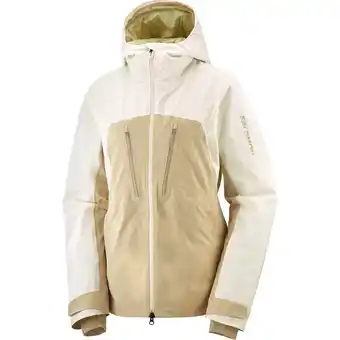 Intersport SALOMON Damen Funktionsjacke BRILLIANT JACKET W SAFARI/Vanilla Ice SAFARI/Vanilla Ice/ M Angebot