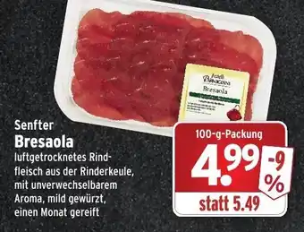 Wasgau Senfter Bresaola 100g Angebot