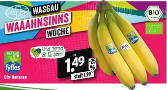 Wasgau Bio Bananen Angebot