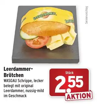 Wasgau Leerdammer Brötchen Angebot