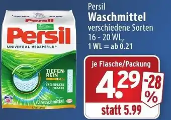 Wasgau Persil Waschmittel Angebot