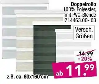 Möbel Boss Doppelrollo Angebot