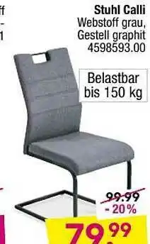 Möbel Boss Stuhl Calli Angebot