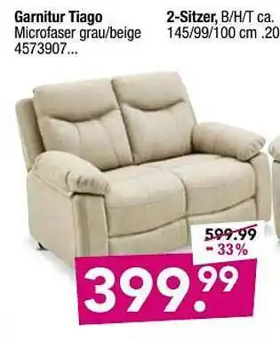 Möbel Boss Garnitur Tiago Angebot