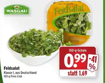 Wasgau Feldsalat 150g Angebot