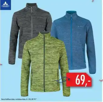 SPORTHÜBNER Herren Strickfleece Jacken Angebot