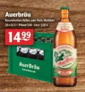 Getränke Hoffmann Auerbräu 20x0,5L Angebot