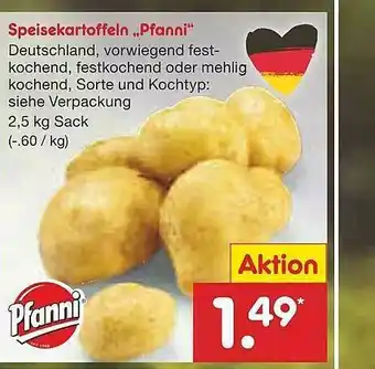 Netto Marken-Discount Speisekartoffeln „pfanni” Angebot