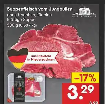 Netto Marken-Discount Suppenfleisch Vom Jungbullen Angebot