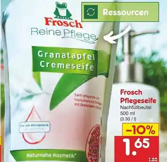 Netto Marken-Discount Frosch Pflegeseife Angebot