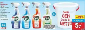 Netto Marken-Discount Viss Reinigungs-spray Angebot