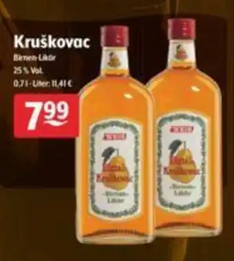 Getränke Hoffmann Kruskovac 0,7L Angebot