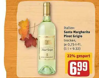 REWE Santa Margherita Pinot Grigio Angebot