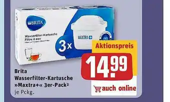 REWE Barita Wasserfilter-kartusche >maxtra+3er-pack< Angebot