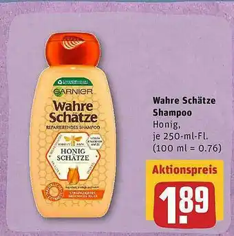 REWE Wahre Schätze Shampoo Angebot