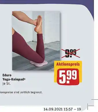 REWE Eduro Yoga-kniepad Angebot