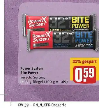 REWE Power System Bite Power Angebot