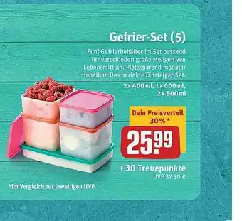 REWE Gefrier-set Angebot